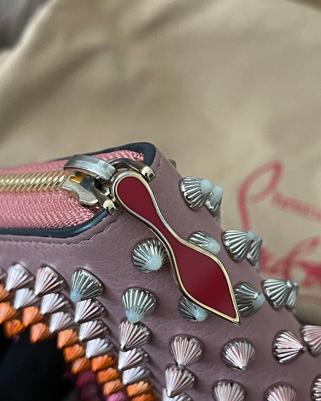 Preloved Authentic Christian Louboutin Panettone zip-around long wallet