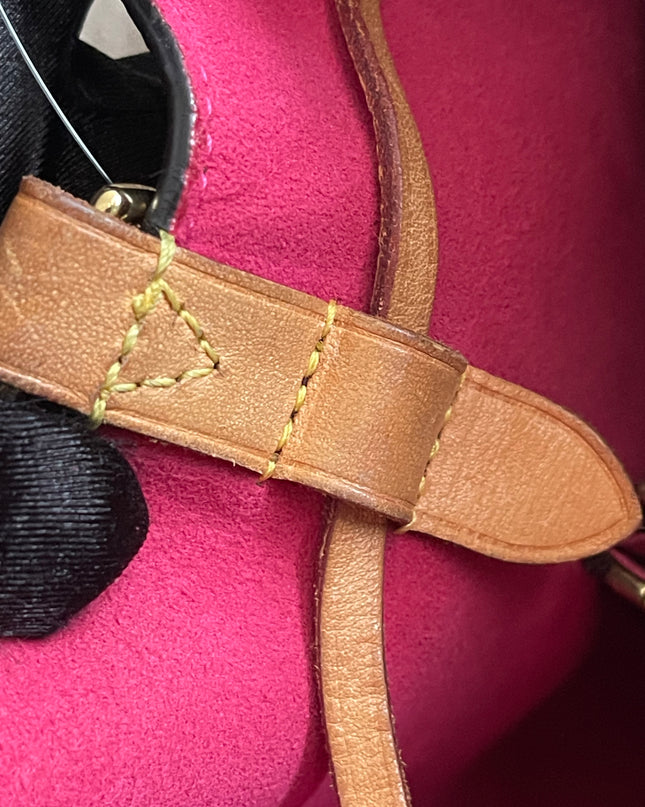 Preloved Authentic Louis Vuitton NéoNoé BB — Monogram Love Lock (Limited Edition)