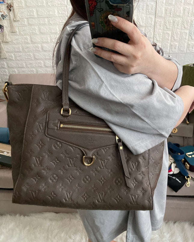 Preloved Authentic Louis Vuitton Ombre Monogram Empreinte Leather Lumineuse PM Bag