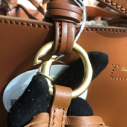 Preloved SEE BY CHLOÉ Cecilia Fringed Leather Bucket Bag