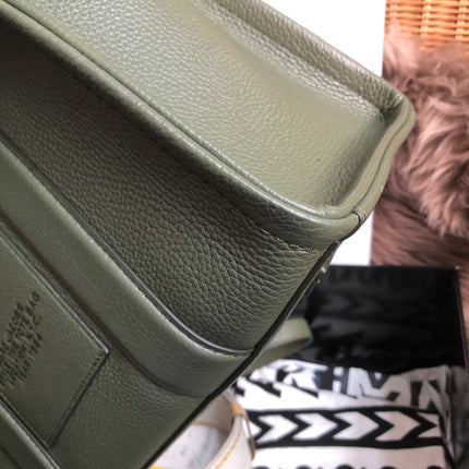 Preloved Marc Jacobs the medium leather tote bag in Green