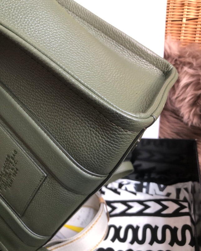 Preloved Marc Jacobs the medium leather tote bag in Green