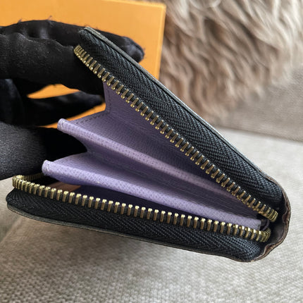 Preloved Authentic Louis Vuitton Zippy Wallet – Multicolor Monogram Black (Murakami) with Box
