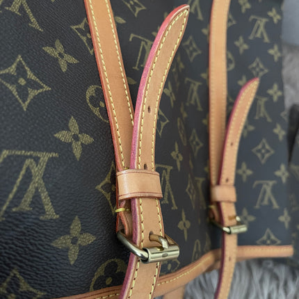 Preloved Authentic Rank B- Louis Vuitton Pre-Owned 2004 GM monogram bucket bag