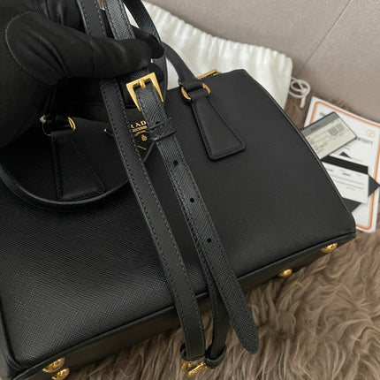 Preloved Authentic Small Prada Galleria Saffiano leather bag