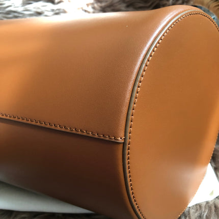 Preloved SEE BY CHLOÉ Cecilia Fringed Leather Bucket Bag