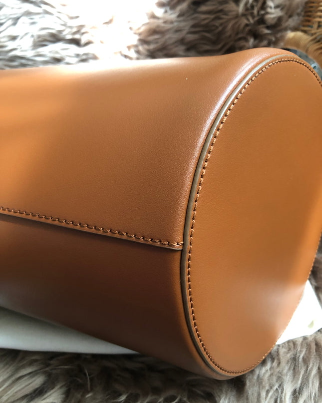 Preloved SEE BY CHLOÉ Cecilia Fringed Leather Bucket Bag