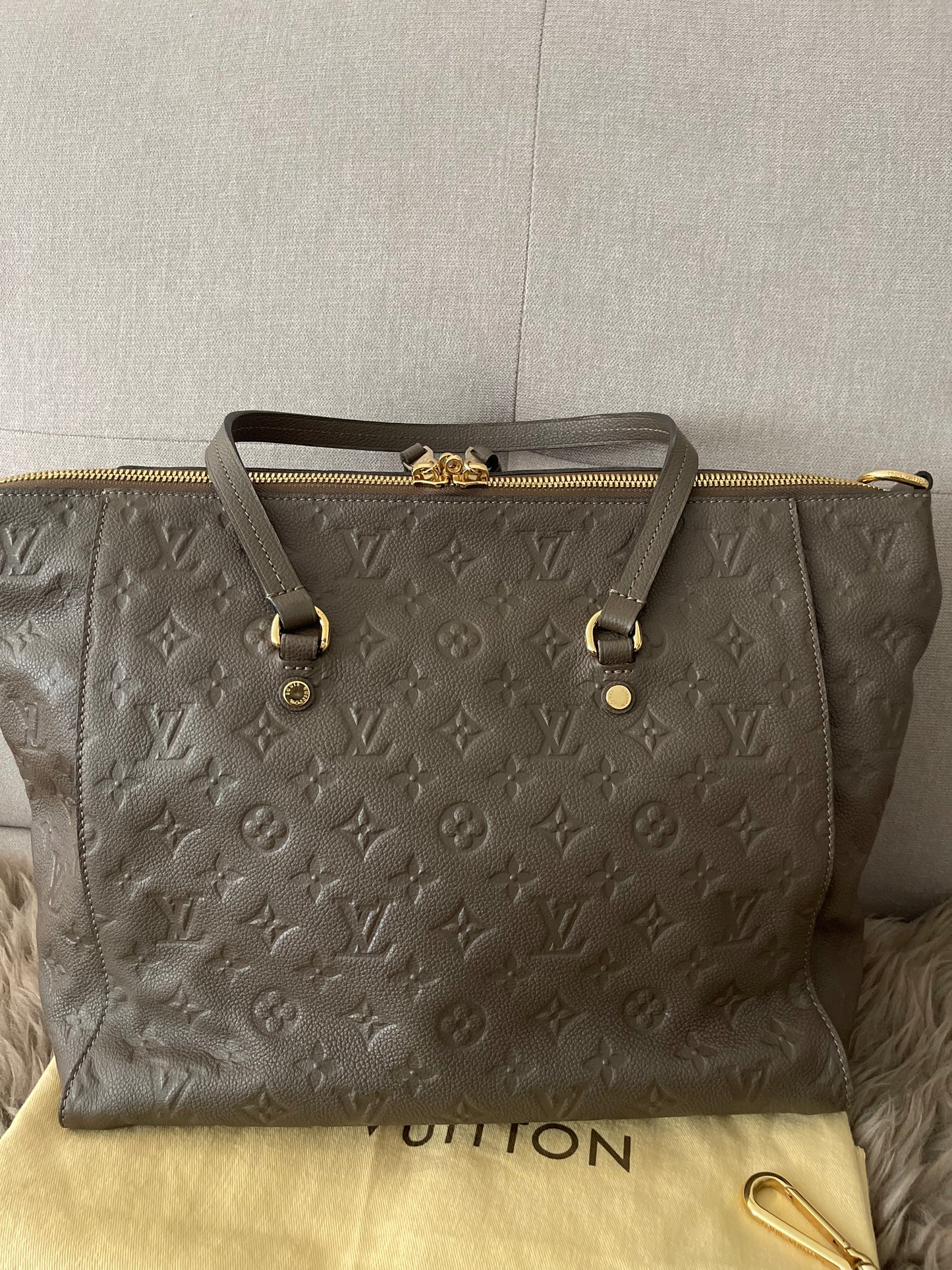 Preloved Authentic Louis Vuitton Ombre Monogram Empreinte Leather Lumineuse PM Bag