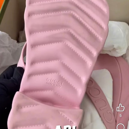 Preloved Authentic Gucci Slides 37