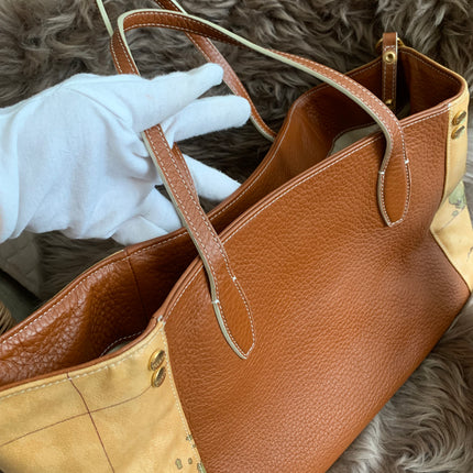Alviero Prima Classe Leather Tote Bag