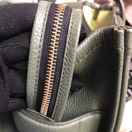 Preloved Marc Jacobs the medium leather tote bag in Green