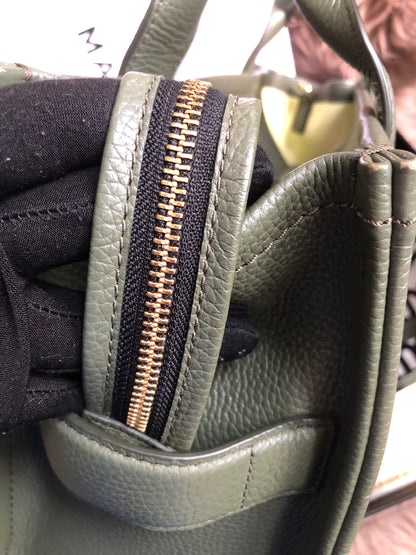 Preloved Marc Jacobs the medium leather tote bag in Green