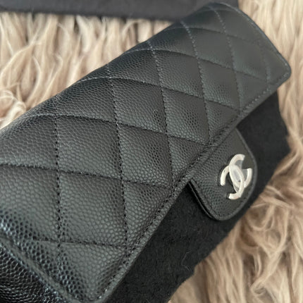 Preloved Authentic Chanel Glasses Case with Chain