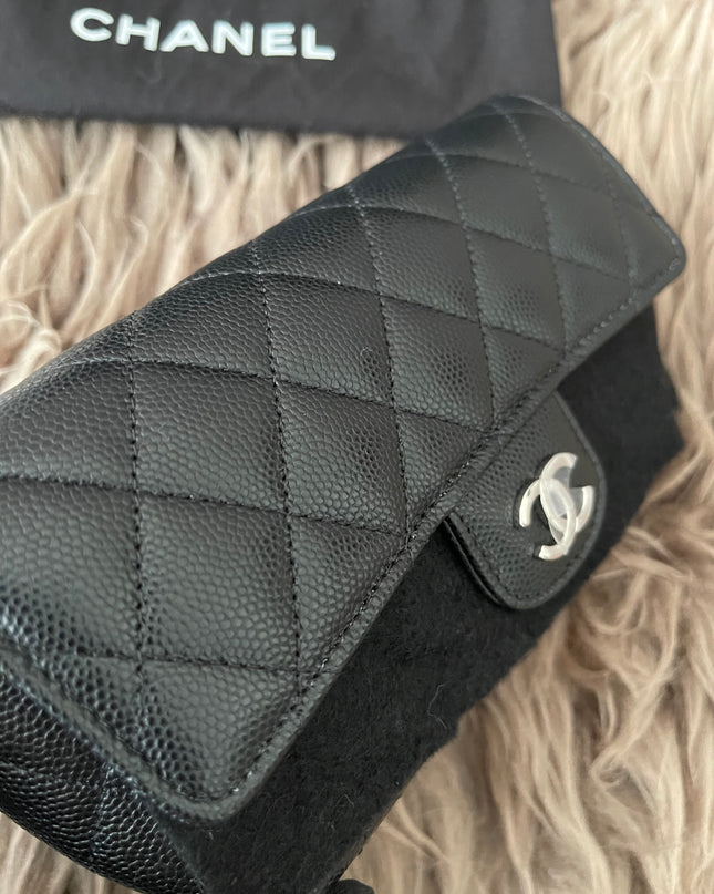 Preloved Authentic Chanel Glasses Case with Chain