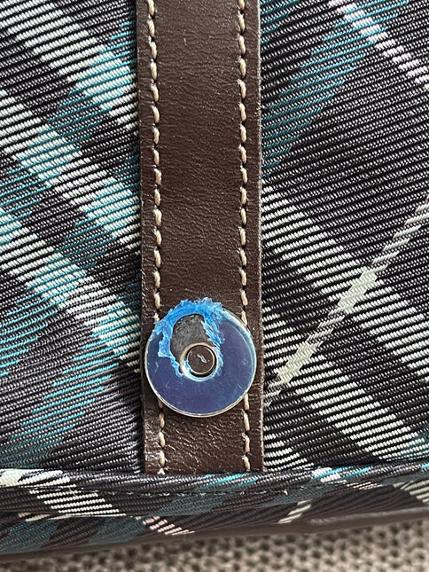 Preloved Authentic Burberry Nova Check Tartan Crossbody Camera Bag