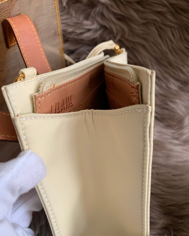 Alviero Prima Classe Small Clear Tote Bag