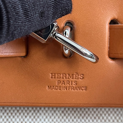 Preloved Authentic Hermes Herbag Zip