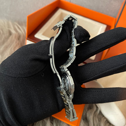 Preloved Authentic Hermès Clipper Watch 2 tone