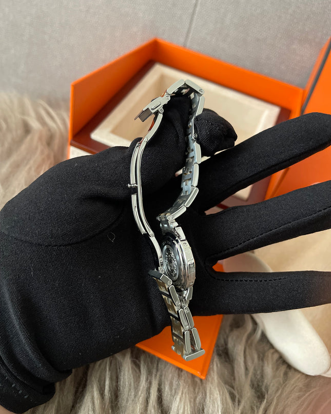 Preloved Authentic Hermès Clipper Watch 2 tone