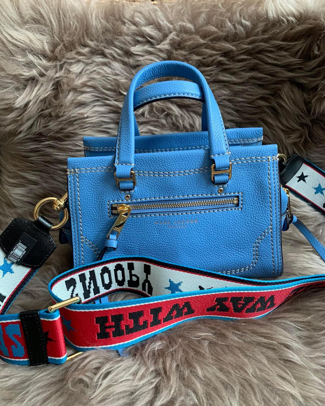Marc Jacobs Mini Cruiser Satchel Bag in Coastal Blue