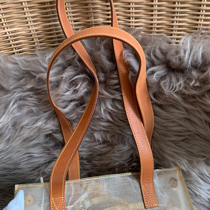 Alviero Prima Classe Small Clear Tote Bag
