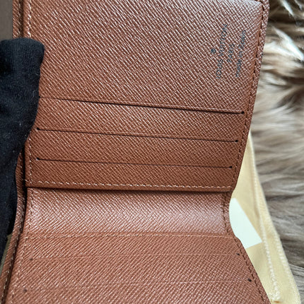 Preloved Louis Vuitton Monogram Porte Billets Credit Wallet