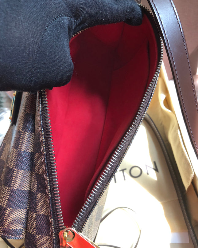 Preloved Louis Vuitton Brown Damier Ebene  Ravello GM