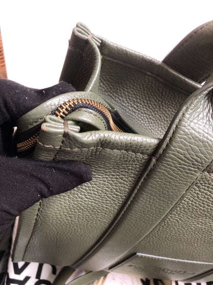 Preloved Marc Jacobs the medium leather tote bag in Green