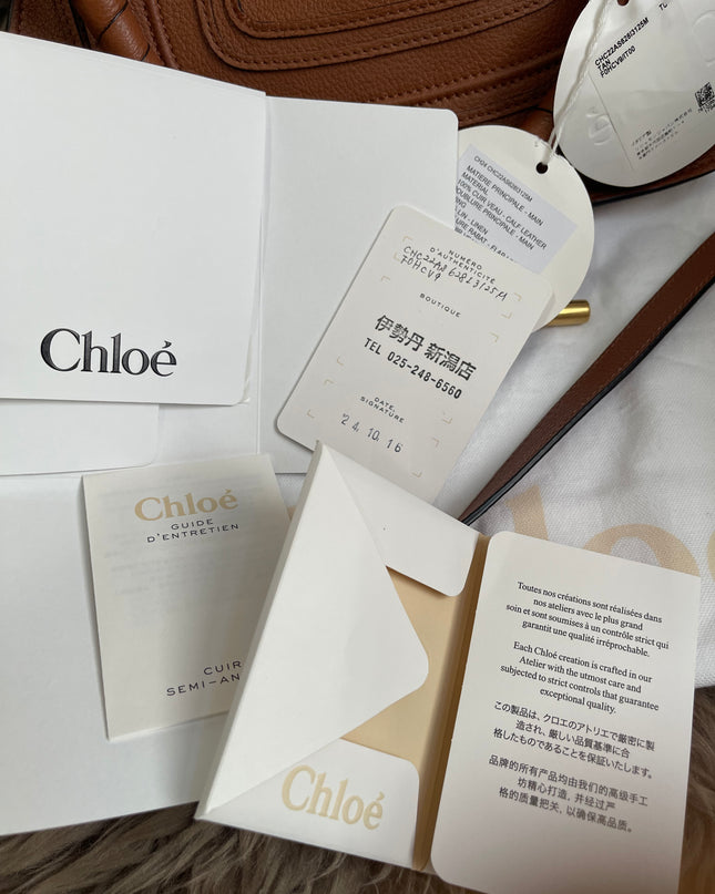 Unused Chloé Marcie Top-Handle Bag