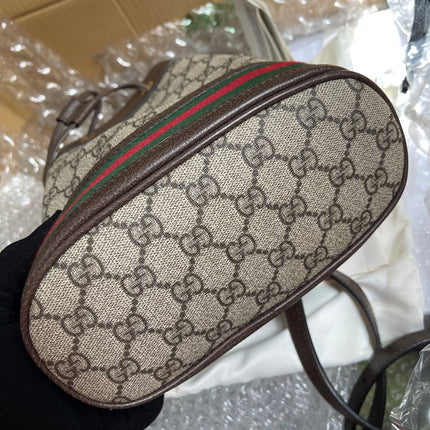 Preloved Gucci Ophidia small bucket bag