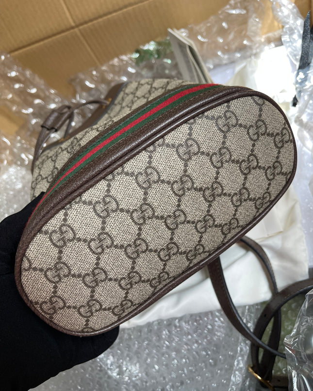 Preloved Gucci Ophidia small bucket bag