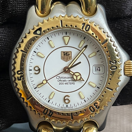 Preloved Authentic TAG Heuer Professional Automatic Two-Tone Watch 35mm