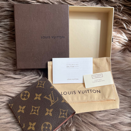 Preloved Louis Vuitton Monogram Porte Billets Credit Wallet