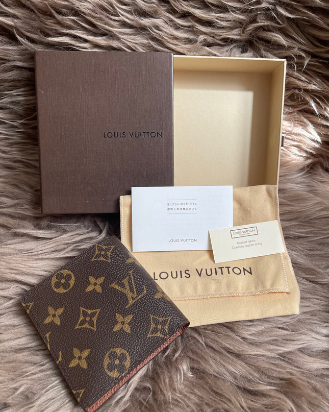 Preloved Louis Vuitton Monogram Porte Billets Credit Wallet