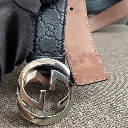 Preloved Authentic Gucci Signature GG Belt
