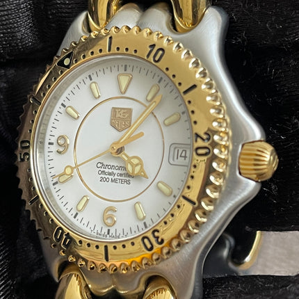 Preloved Authentic TAG Heuer Professional Automatic Two-Tone Watch 35mm