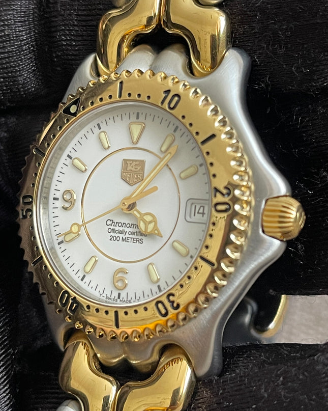 Preloved Authentic TAG Heuer Professional Automatic Two-Tone Watch 35mm