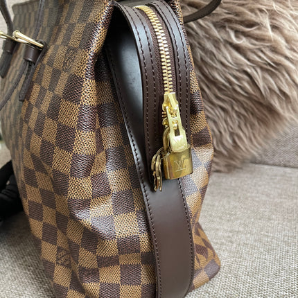Preloved Authentic Louis Vuitton Chelsea Tote GM Damier Ebene