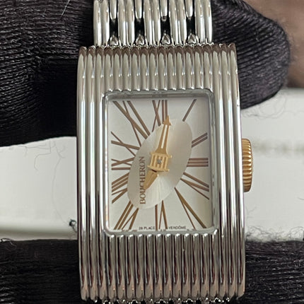 Preloved Authentic Boucheron Reflet Steel Watch with Interchangeable Straps