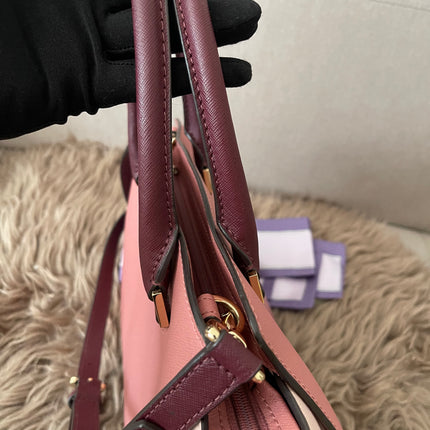 Preloved Authentic Michael Kors Selma Saffiano Leather Medium Satchel
