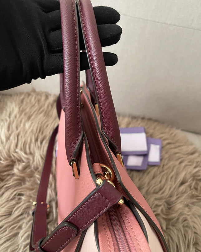 Preloved Authentic Michael Kors Selma Saffiano Leather Medium Satchel