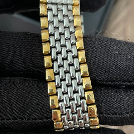 Preloved Authentic Omega De Ville two-tone quartz watch
