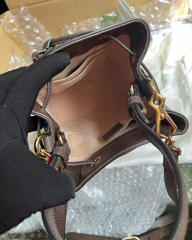 Preloved Gucci Ophidia small bucket bag