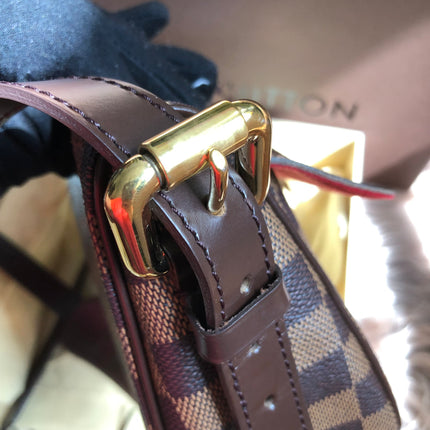 Preloved Louis Vuitton Brown Damier Ebene  Ravello GM