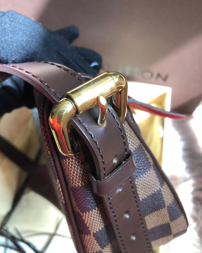 Preloved Louis Vuitton Brown Damier Ebene  Ravello GM