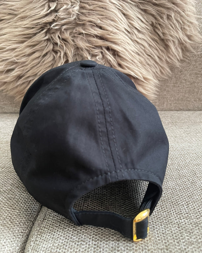 Preloved AuthenticCeline Embroidered Logo Baseball Cap – Black
