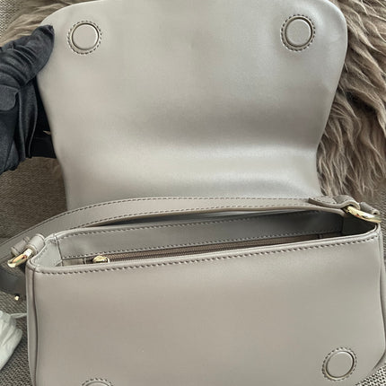 Preloved Authentic Furla Artemis S Shoulder Bag in Stucco Gray