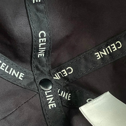 Preloved AuthenticCeline Embroidered Logo Baseball Cap – Black