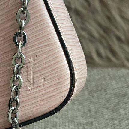 Preloved Authentic Louis Vuitton Felicie Pochette Epi Leather Rose Ballerine
