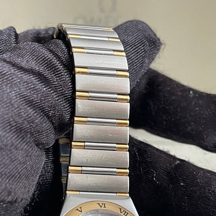 Preloved Authentic Omega Constellation 22.5 mm, Steel - Yellow Gold on Steel - Gold Full Bar